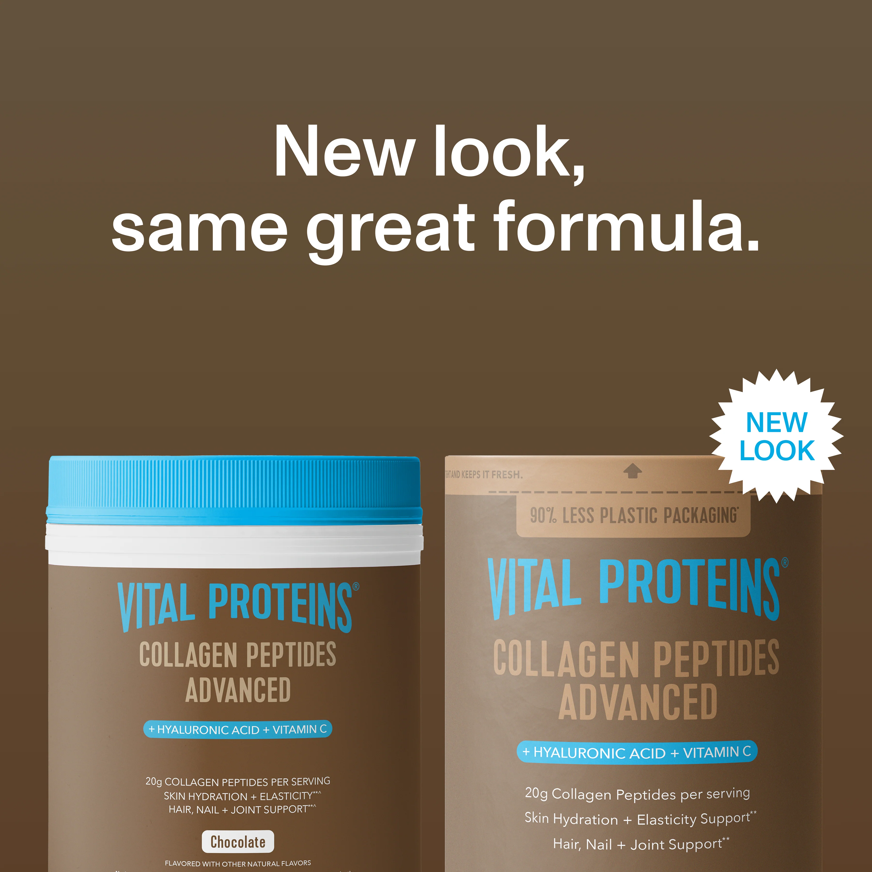 Chocolate Collagen Peptides Advanced - with Hyaluronic Acid & Vitamin C - Image 4