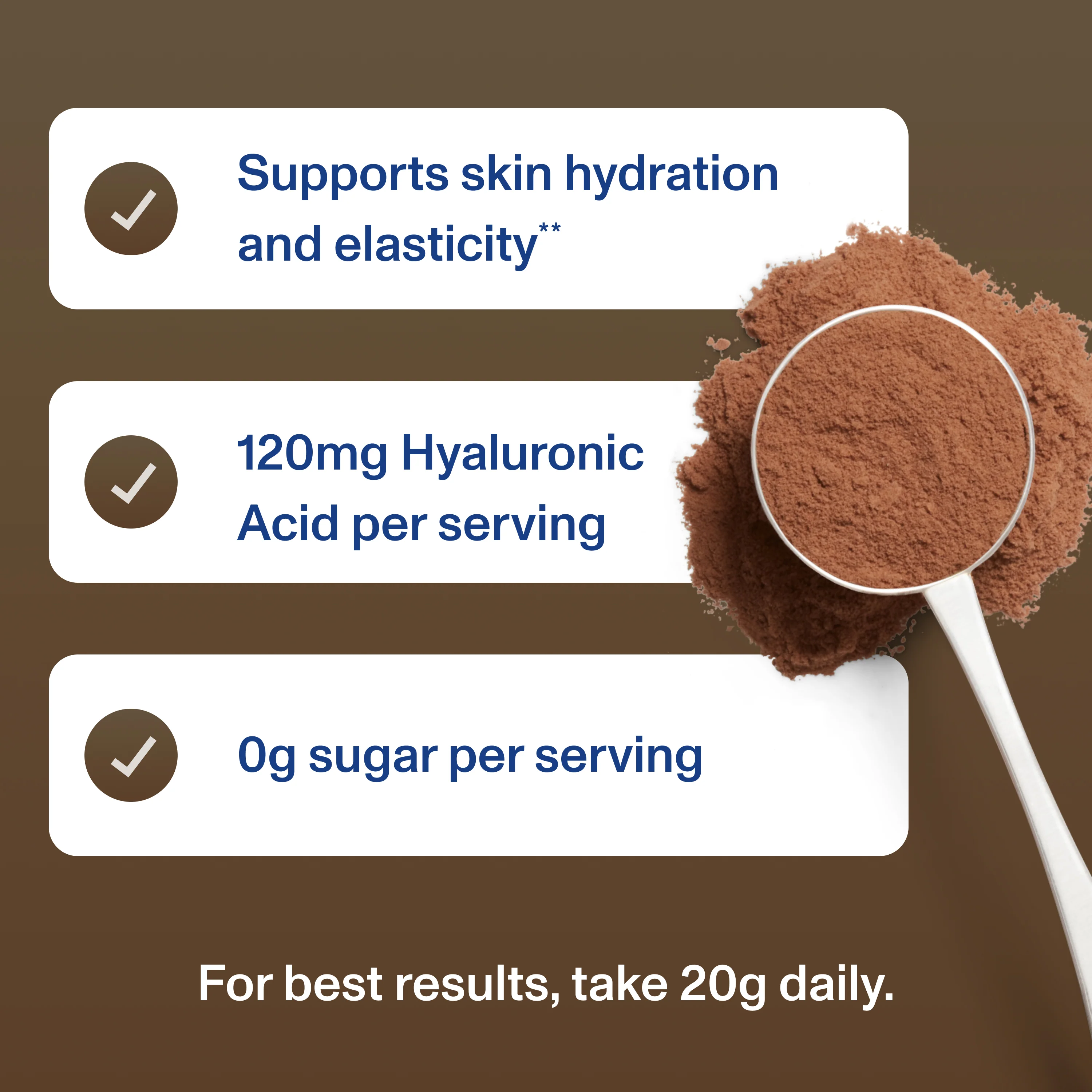 Chocolate Collagen Peptides Advanced - with Hyaluronic Acid & Vitamin C - Image 6