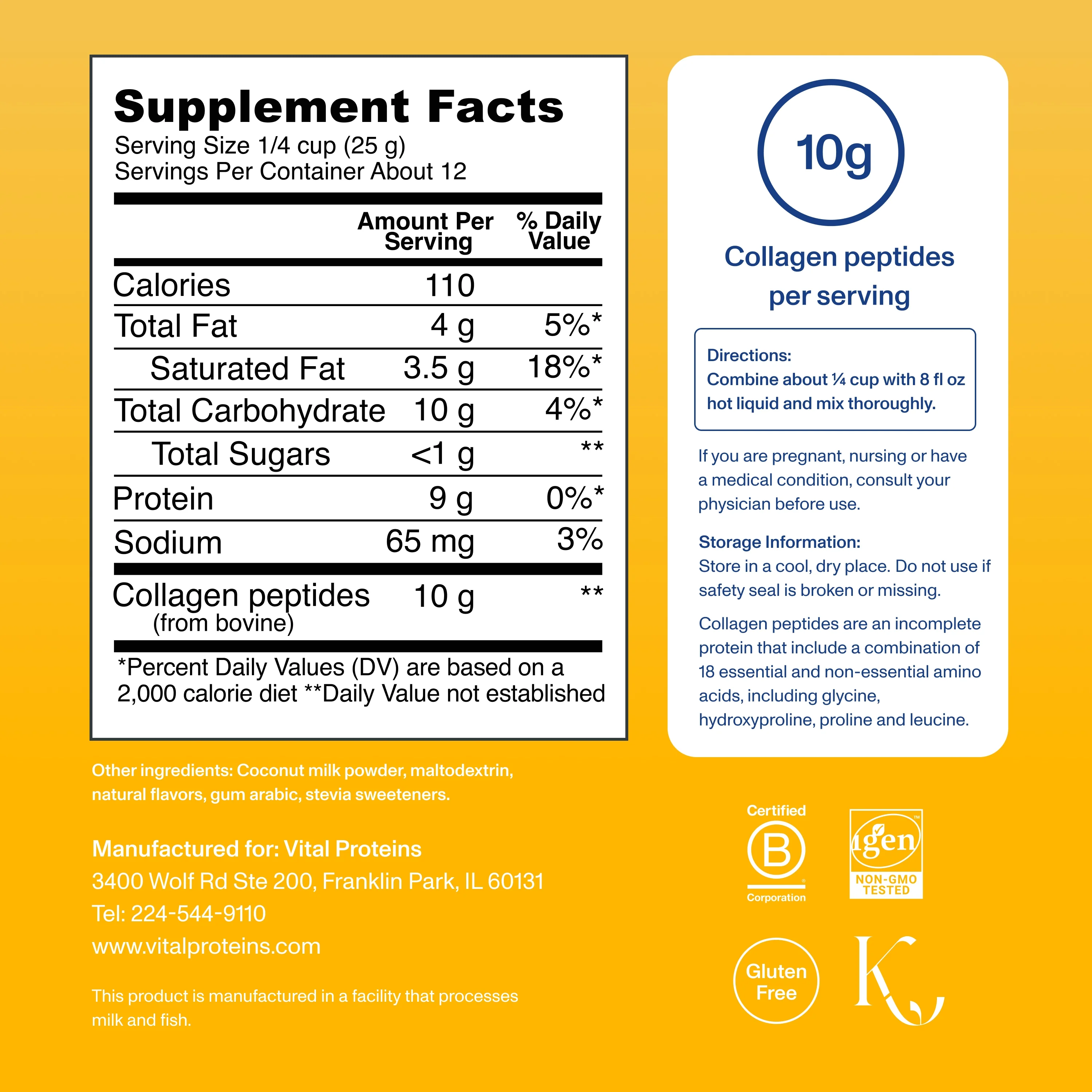 Vanilla Collagen Creamer - Image 3