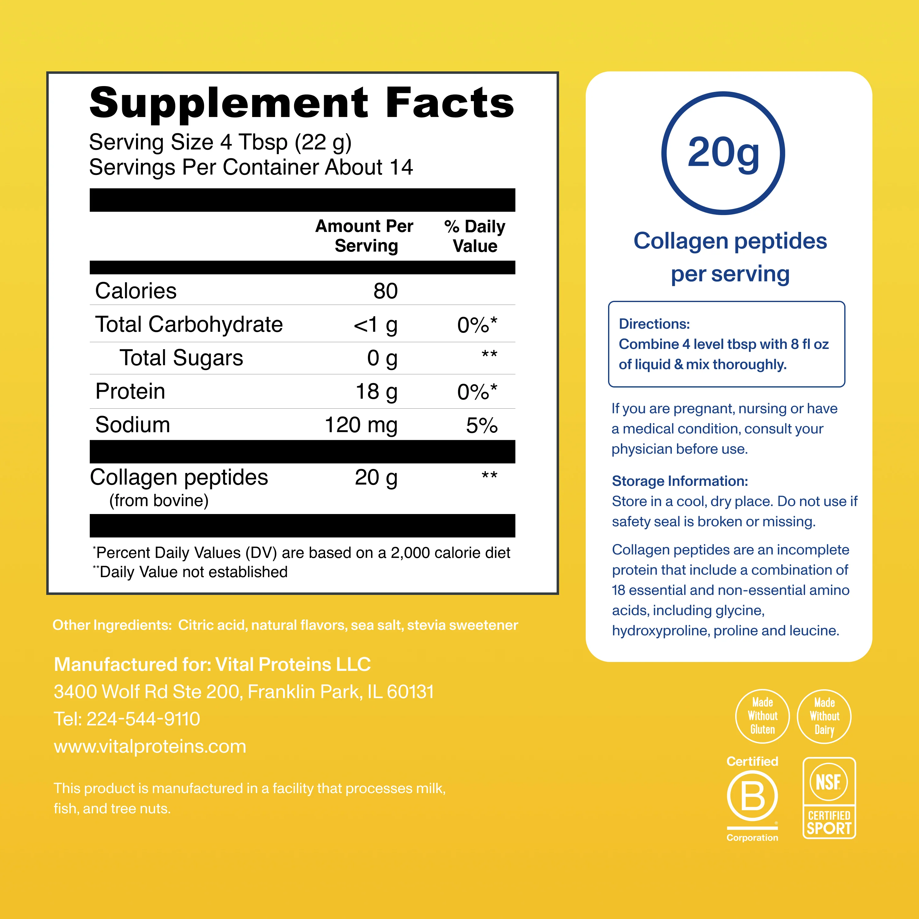 Lemon Collagen Peptides - Image 3